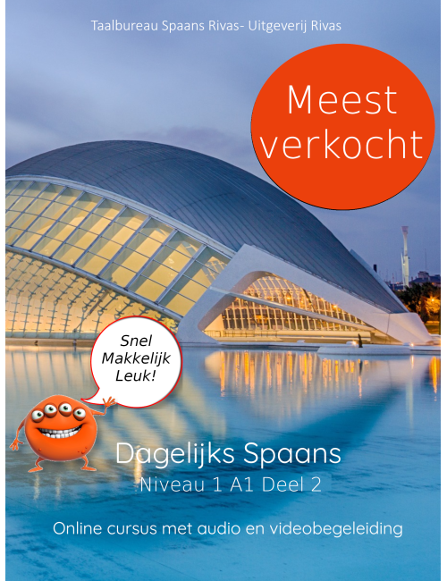 Spaans leren Rivas Online cursus incl. werkmap Niveau 1 A1 (deel 2)